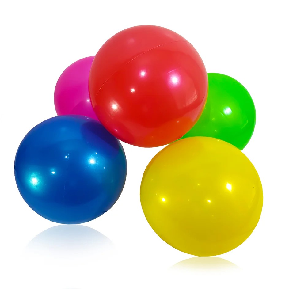 PELOTA PLASTICO 22.5 LISA C.24