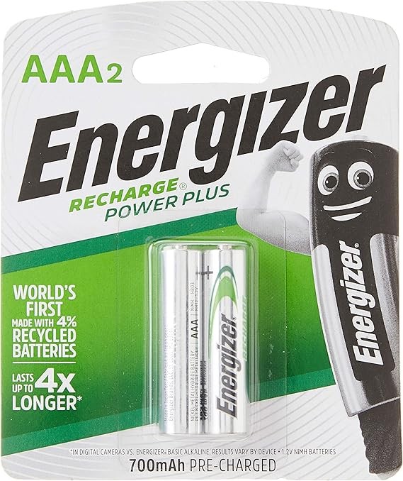 PILA RECARGABLE AAA ENERGIZER BL.C2 PZ. E.6 C.36