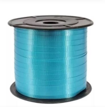 LISTON CURLING 1 LISO AZUL CIELO TURQ COLOR-S 100M. C48
