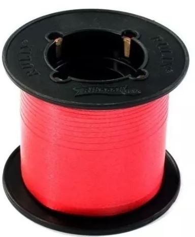 LISTON CURLING 1 LISO ROJO COLOR-S 100M. C.48