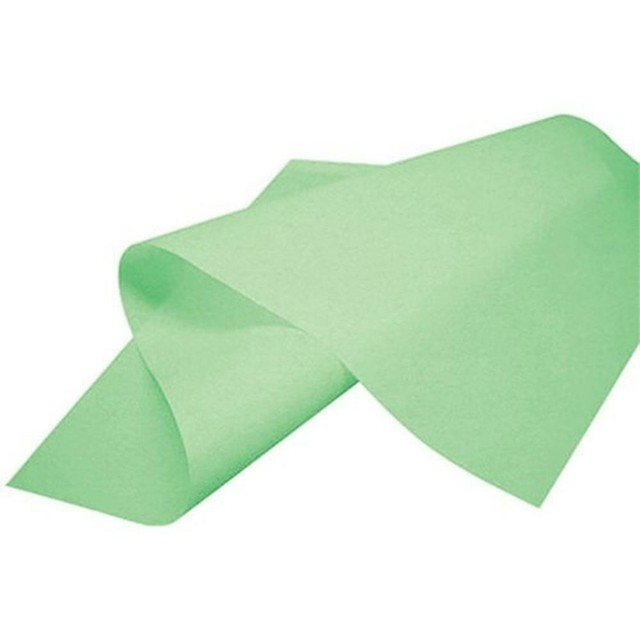 PAPEL CHINA 50X75 CM. VERDE PERLA E.100 C1000