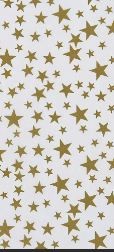 PAPEL CHINA 50X75 CM. FANTASIA ESTRELLAS ORO E.100 C1000
