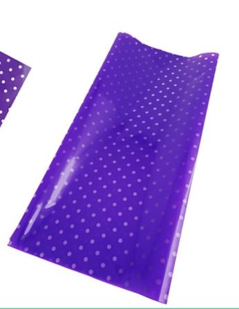 PAPEL FRANCES CLUNARES TRANSP. MORADO PAQ. C10H.E10