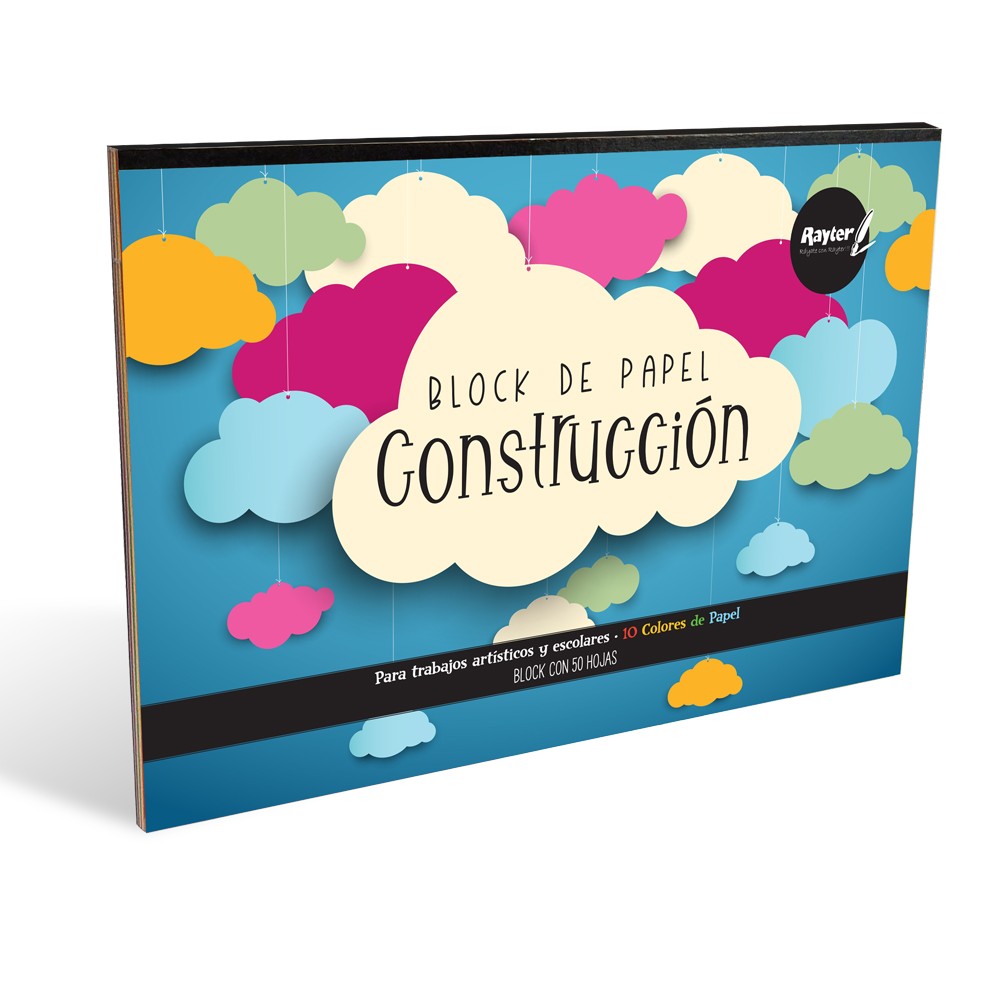 BLOCK PAPEL CONSTRUCCION 34.5X24.2 RAYTER 170G. C50H C12