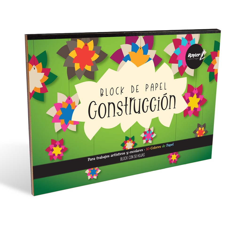 BLOCK PAPEL CONSTRUCCION 34.5X24.2 RAYTER 170G. C50H C12