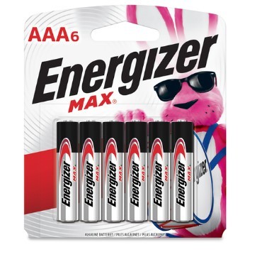 PILA ALCALINA AAA ENERGIZER TIRA C6PZ. C.20