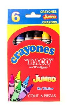 CRAYONES EST.C6 BACO JUMBO C.100