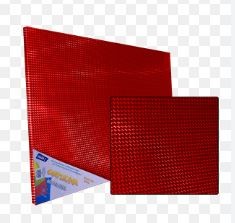 CARTULINA HOLOGRAFICA SAIRA 50X65CM ROJO E10 C300