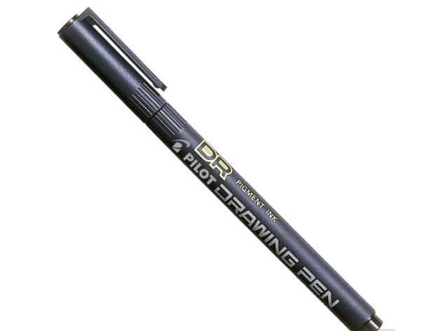 ESTILOGRAFO DESECHABLE PILOT 0.1MM 12040 NGO. E.12 C144