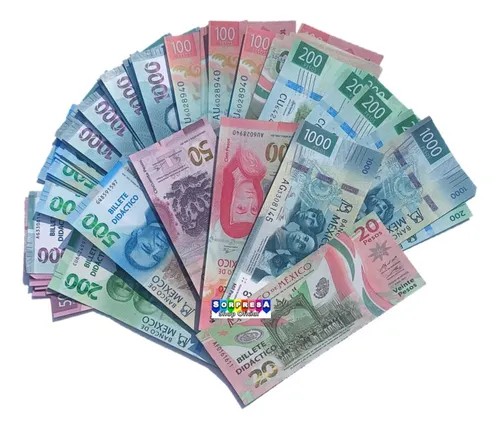 BILLETES DIDACTICOS ARZA PAQ. C60PZ C.100