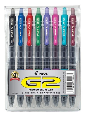 BOLIGRAFO GEL POPLOL RT 0.7MM METALI. EST.C6 PILOT E.6.C.48