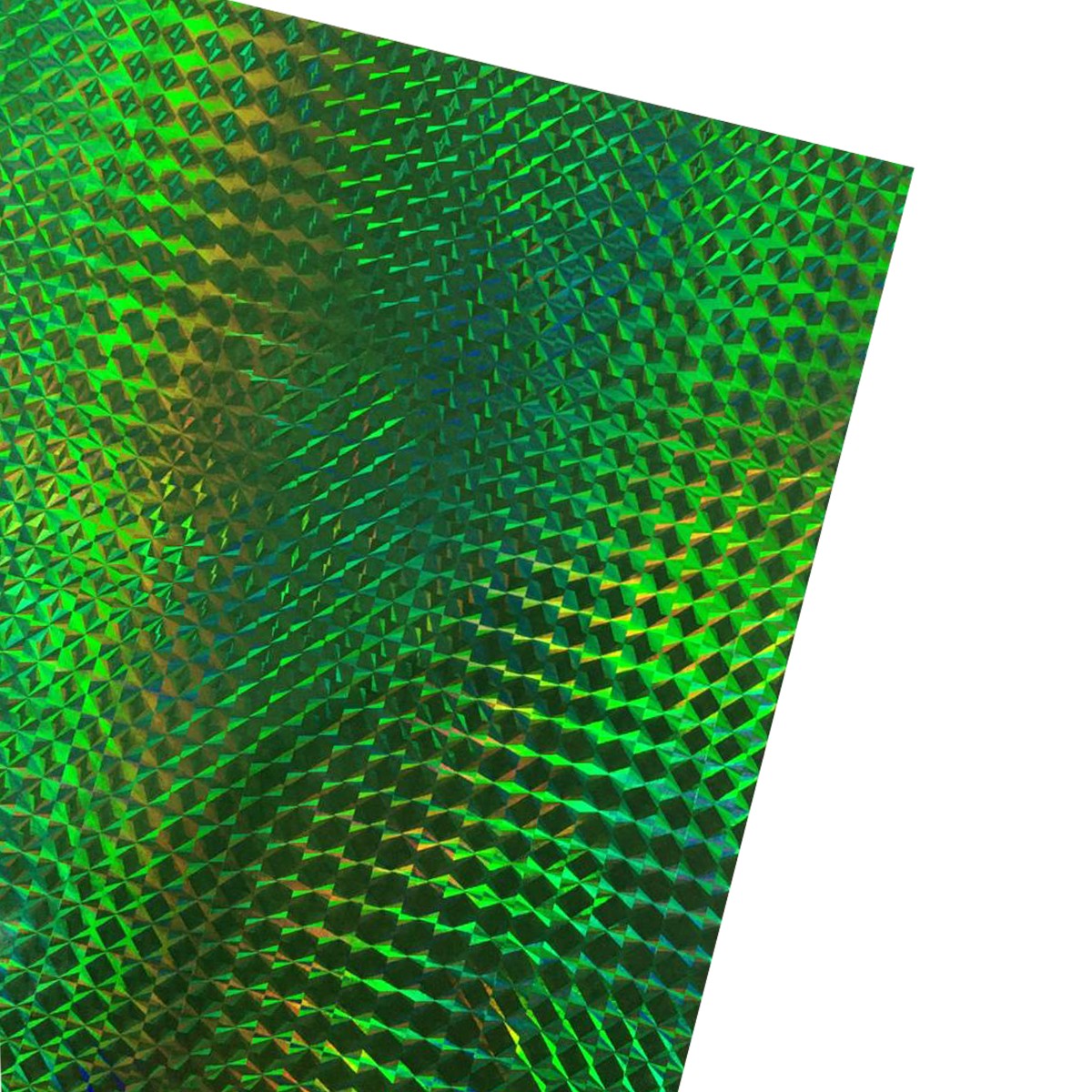 CARTULINA HOLOGRAFICA SAIRA 50X65CM VERDE E10 C300