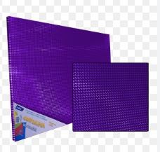 CARTULINA HOLOGRAFICA SAIRA 50X65CM MORADO E10 C300