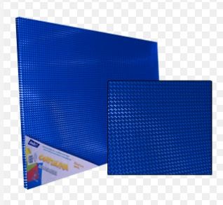CARTULINA HOLOGRAFICA SAIRA 50X65CM AZUL E10 C300
