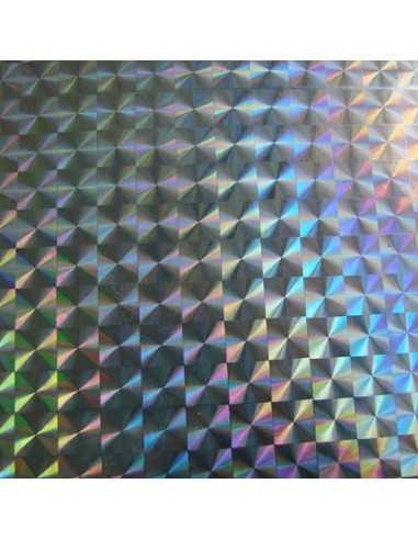 CARTULINA HOLOGRAFICA SAIRA 50X65CM PLATA E10 C300