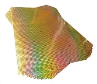 CARTULINA HOLOGRAFICA SAIRA 50X65CM ORO E10 C300