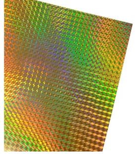 CARTULINA HOLOGRAFICA SAIRA 50X65CM ORO E10 C300