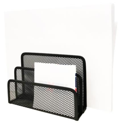 PORTA SOBRES EN MALLA NEGRO PSM-3NE-159 E.6 C72 C.36