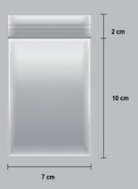 BOLSA MICRO T.O 7X2X10CM MZD BL.C10 PZ C50