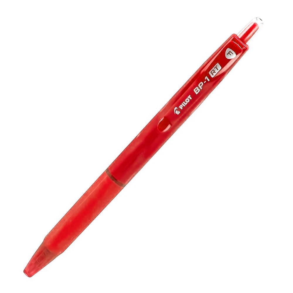 BOLIGRAFO DE ACEITE BP1 RT P.MED ROJO PILOT E.12 C.144