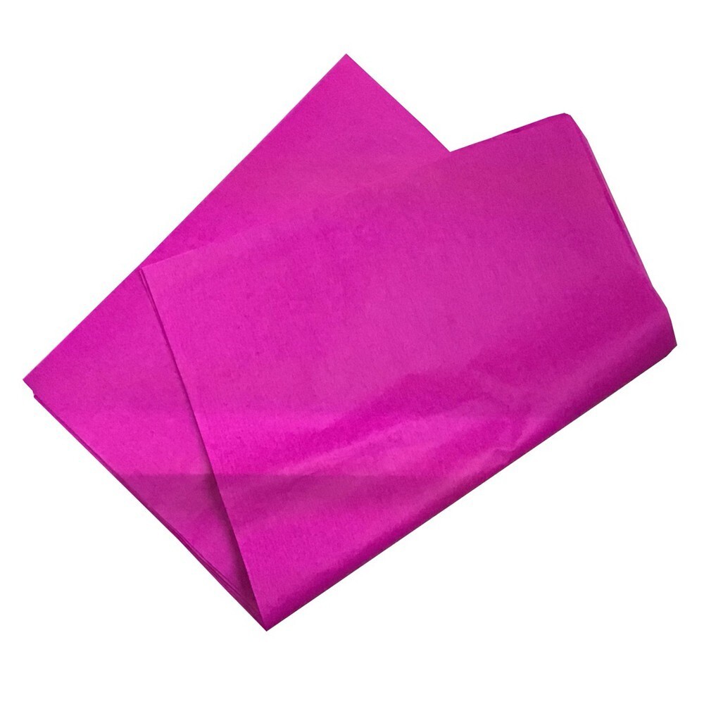 PAPEL CHINA 50X75 CM. ROSA FLOUR. E.100 C.1000