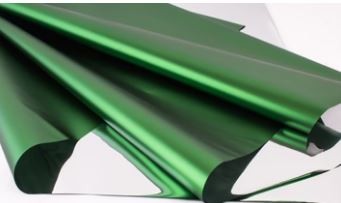 PAPEL MET. MATE 50X70CM. VERDE BANDERA COLOR-S C.100