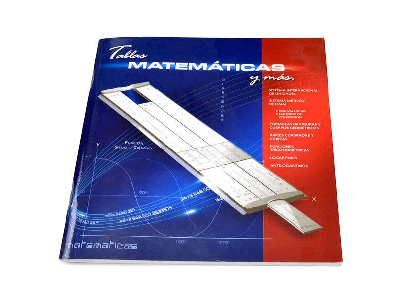 LIBRO TABLA MATEMATICAS RAF. C.25