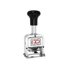 FOLIADOR METALICO 1101 IKW 6 DIGITOS C.30