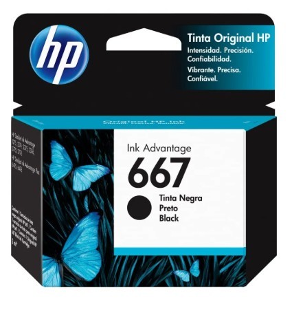 CARTUCHO PIMP.HP-667 NGO. ADVANTAGE C.1
