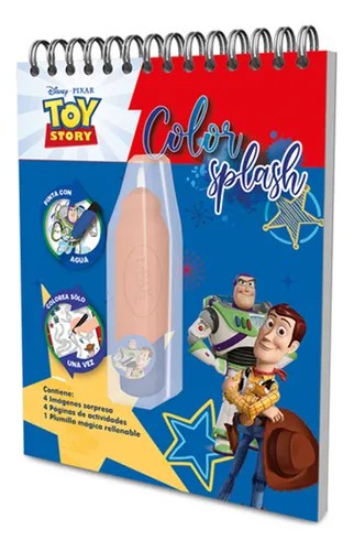 LIBRO COLOR SPLASH TOY STORY DIPAK C.24