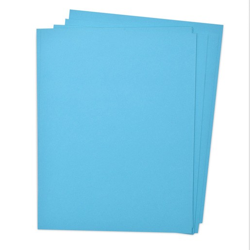 PAPEL BOND CTA. AZUL CELESTE 75G. TASKY PAQ.C100H. C.25