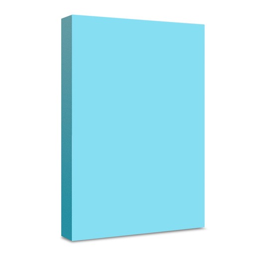 PAPEL BOND CTA. AZUL PASTEL 75G. TASKY PAQ. C100H. C.25