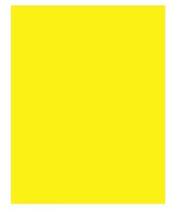 PAPEL BOND CTA. AMARILLO CANARIO 75G. TASKY PAQ.C100H. C25