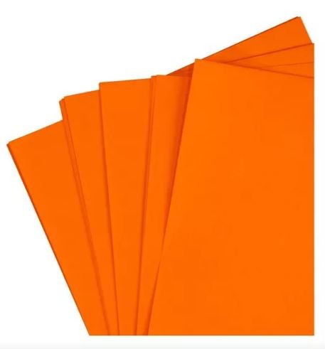 PAPEL BOND CTA. NARANJA 75G. TASKY PAQ.C100H. C.25