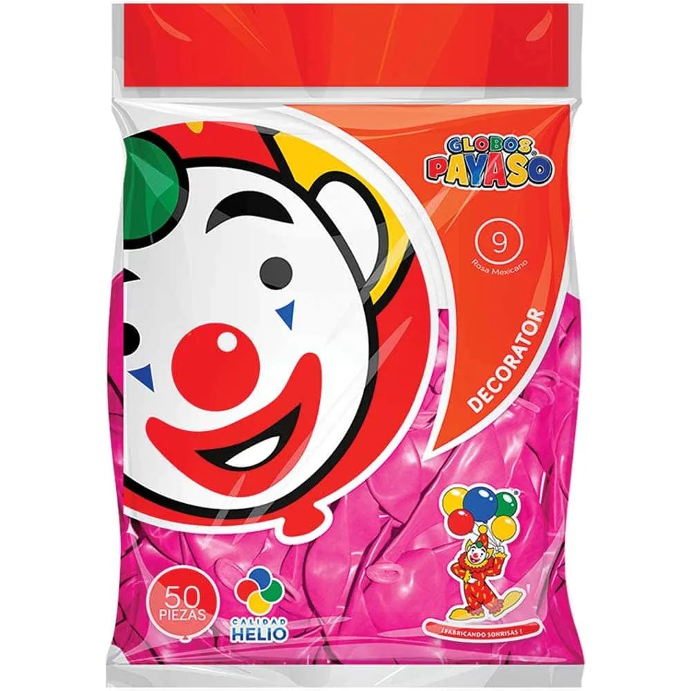 GLOBOS DECORATOR 9 BOL.C50 FIUSHA C.100