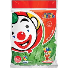 GLOBOS DECORATOR 9 BOL.C50 VERDE MANZANA C.100