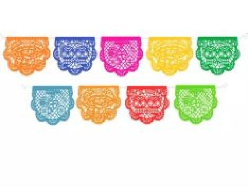 ADORNO TIRA MET. DECORATIVA MANTEL 18 MUERTOS E.1