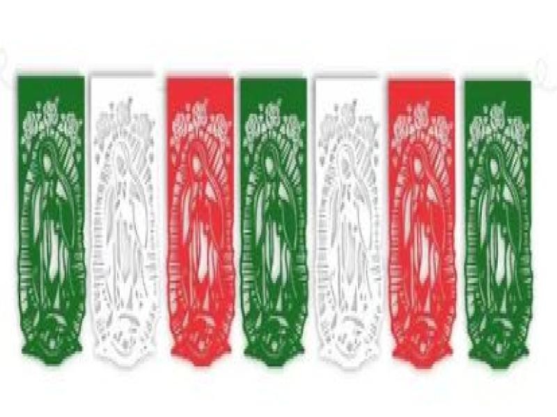 ADORNO TIRA PLAST. REYNA DE MEXICO 3MTS LARGO E1