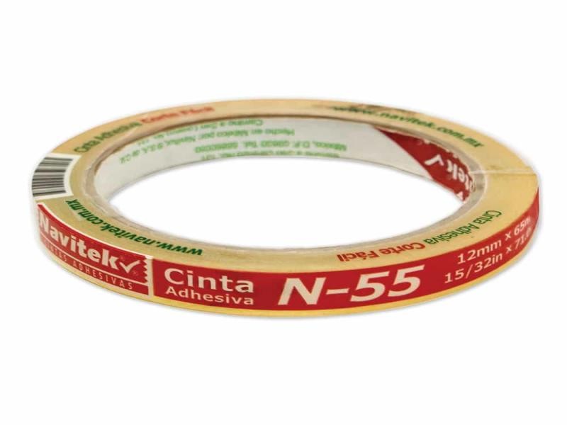 CINTA ADH.12X65M TRANSP. NAVITEK N55 C144