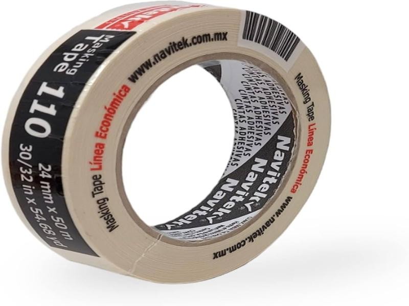 CINTA MASKING TAPE 24X50M 110 NAVITEK C72