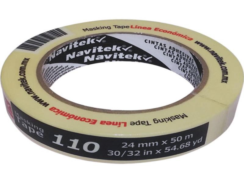 CINTA MASKING TAPE 24X50M 110 NAVITEK C72