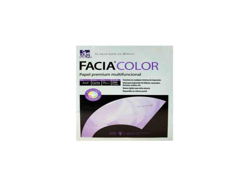 PAPEL FACIA BOND 75G.37K CTA.AZUL MILLAR E..500 C.5