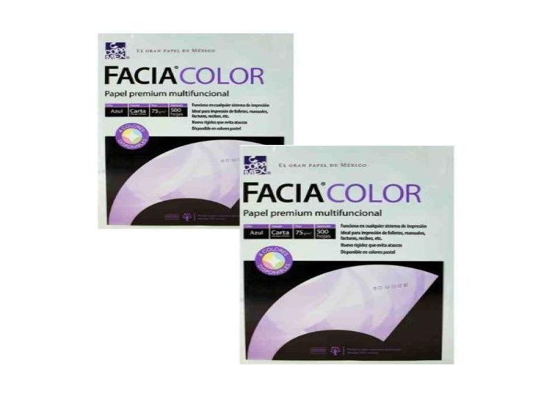 PAPEL FACIA BOND 75G.37K CTA.AZUL MILLAR E..500 C.5