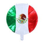 GLOBO METALICO TRICOLOR 18 VMF E.1 C.25