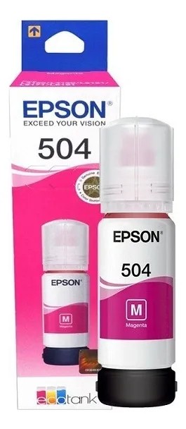 TINTA EPSON MAGENTA T504320-AL L4150L4160 70ML.