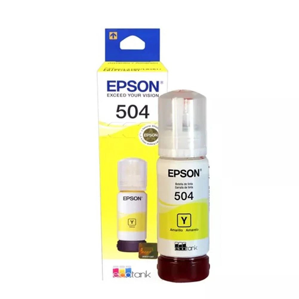 TINTA EPSON AMARILLO T504420-AL L4150L4160 70ML.