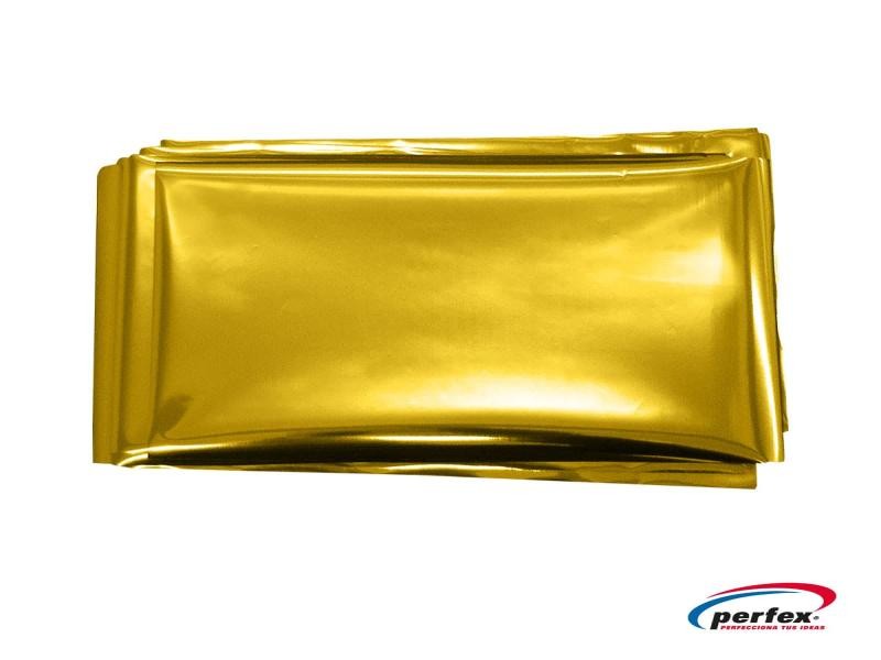 FOIL DORADO 216X280MM PAQ. C24 LAMINAS PERFEX C.30