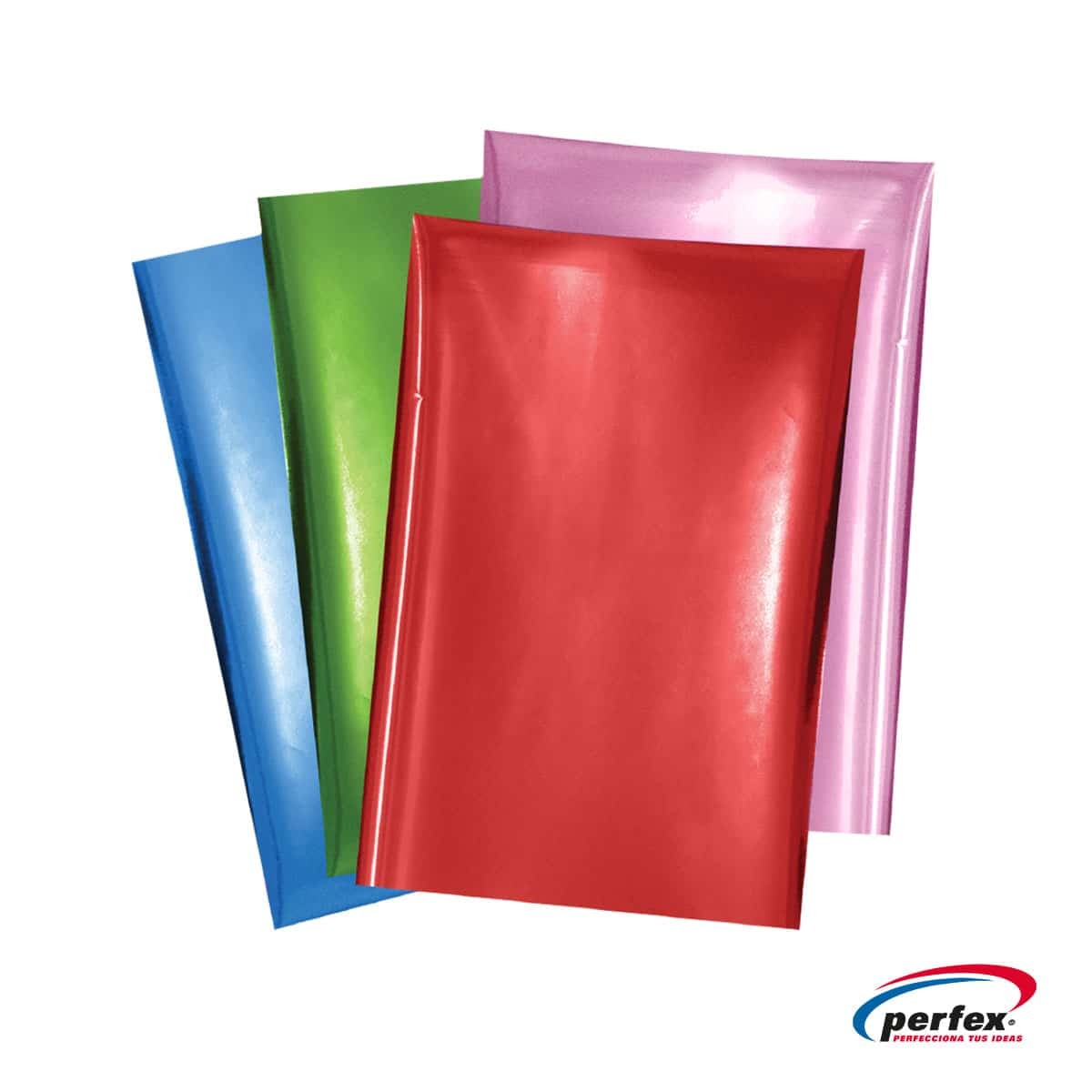 FOIL MULTICOLOR 216X280MM PAQ. C24 LAMINAS PERFEX C.30