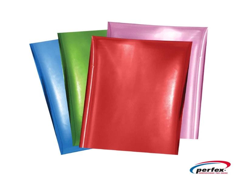 FOIL MULTICOLOR 216X280MM PAQ. C24 LAMINAS PERFEX C.30
