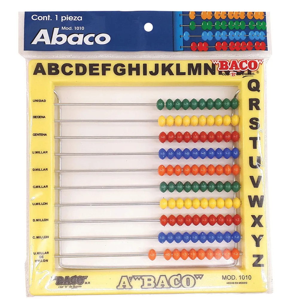 ABACO C100 CUENTAS BACO 1010 E. 5 C. 50